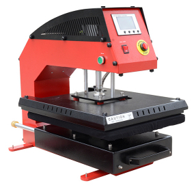 Pneumatic single table press 40 x 60 cm