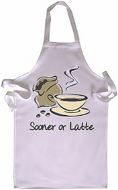 Polyester apron adult