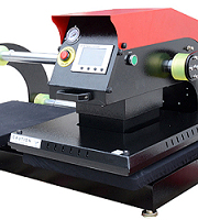 Pneumatic twin table press 40 x 50 cm