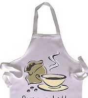 Polyester apron adult