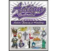 Action Illustrated Action Family and Holidays Clipart 