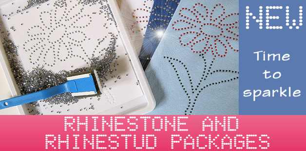 New rhinestone and rhinestud packages