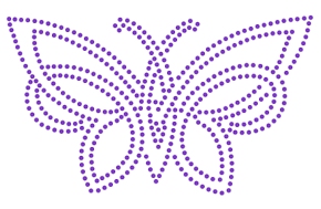 Butterfly stencil design